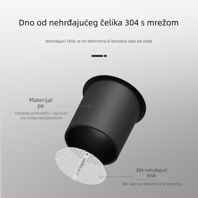 Kit za modifikaciju filtra vode brisača za L7/L8/L9 — BEN.JACK/Binney; Materijal: PP + nehrđajući čelik; Podrijetlo: Jiangsu; Model: BLX230310; Mogućnost prilagodbe