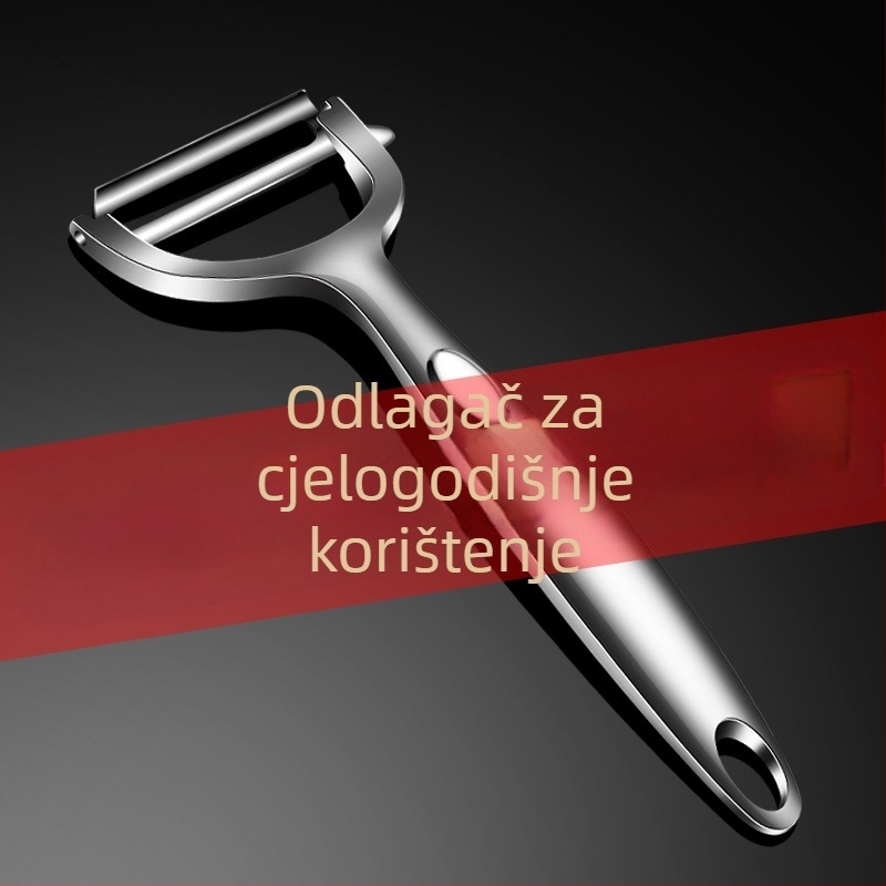 Višenamjenski kuhinjski oguljivač od nehrđajućeg čelika za voće i krumpire