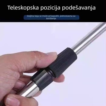 Držač za štapove od nehrđajućeg čelika, fiksni, ne rotira, Fishing joy