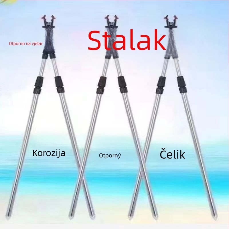 Držač za štapove od nehrđajućeg čelika, fiksni, ne rotira, Fishing joy