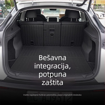 Auto interijerne naljepnice s ljepilom za unutarnje ploče vrata, TPES materijal
