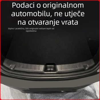Model Y zaštita pragova prtljažnika, PP materijal, ljepilo montaža, bočna strana automobila, unutarnja dekoracija