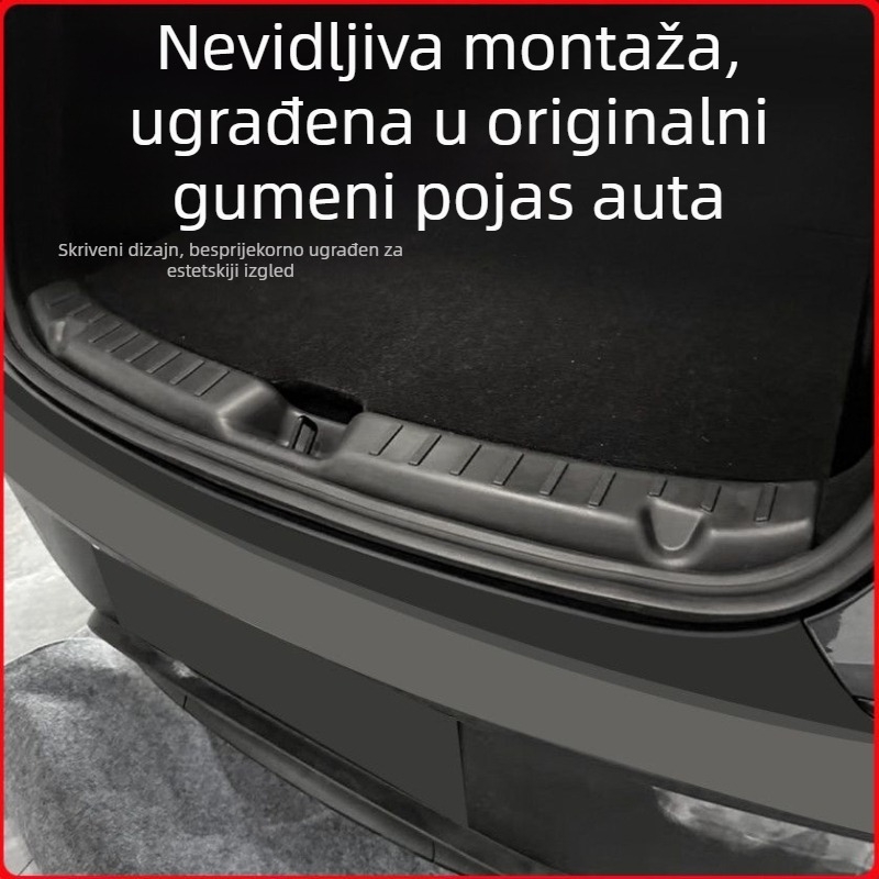 Model Y zaštita pragova prtljažnika, PP materijal, ljepilo montaža, bočna strana automobila, unutarnja dekoracija