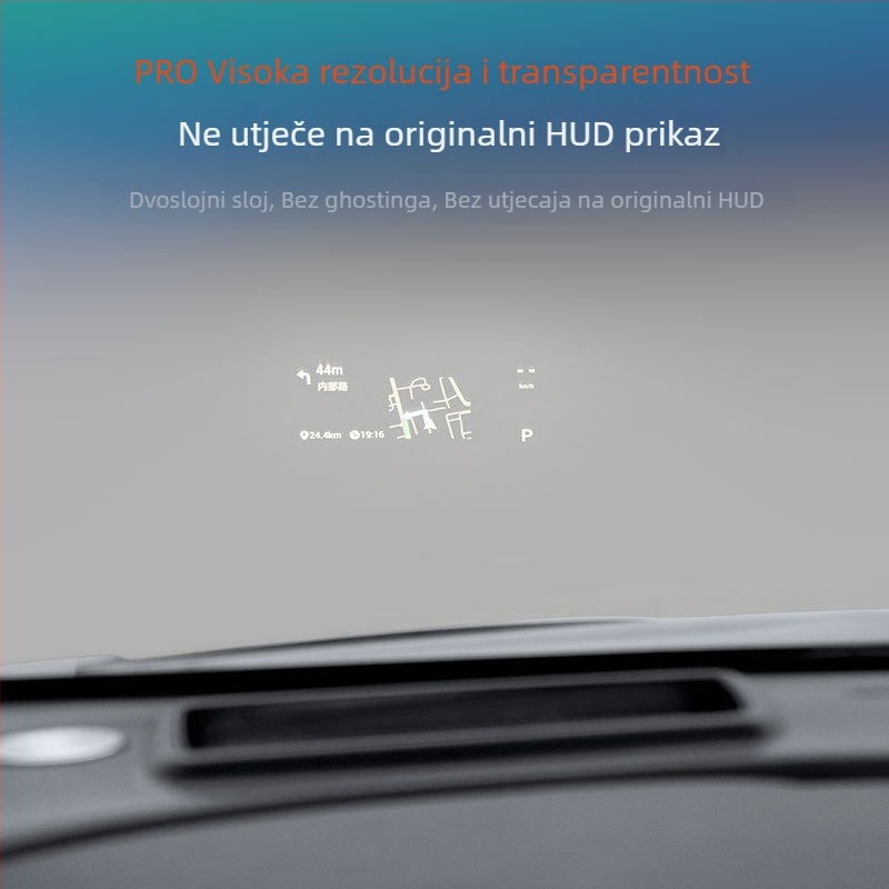 HUD zaštitni poklopac za 25 modela Dreamer, ABS plastika, ne-reflektirajući, prilagodljiv