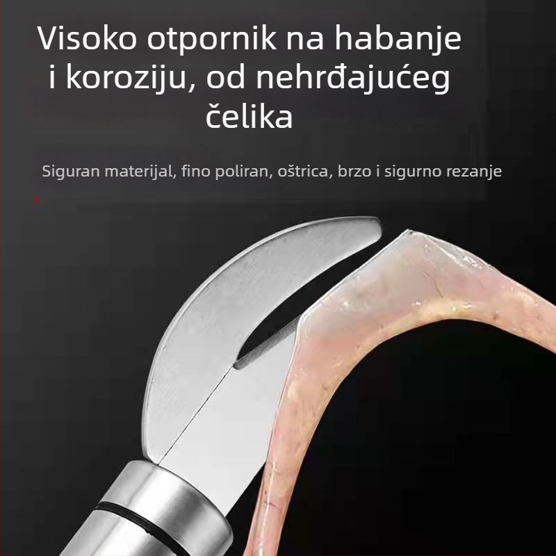 Nož za evisceraciju ptica i riba – nehrđajući čelik, izlazi 2024