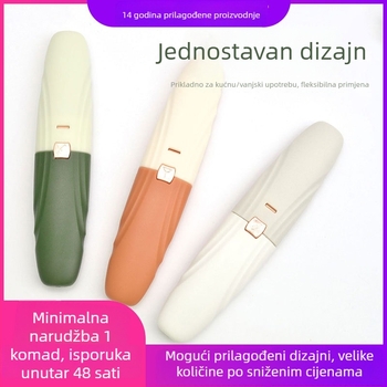 Kinvo/zhenghe nehrđajući čelik nož za ljuštenje, 2-u-1 višenamjenski nož za voće i povrće, kuhinja, moderni minimalistički dizajn