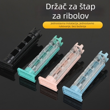 Višenamjenski držač štapova za ribolov s umetnim za štapove i držačem za čašu — ABS, Jieyi