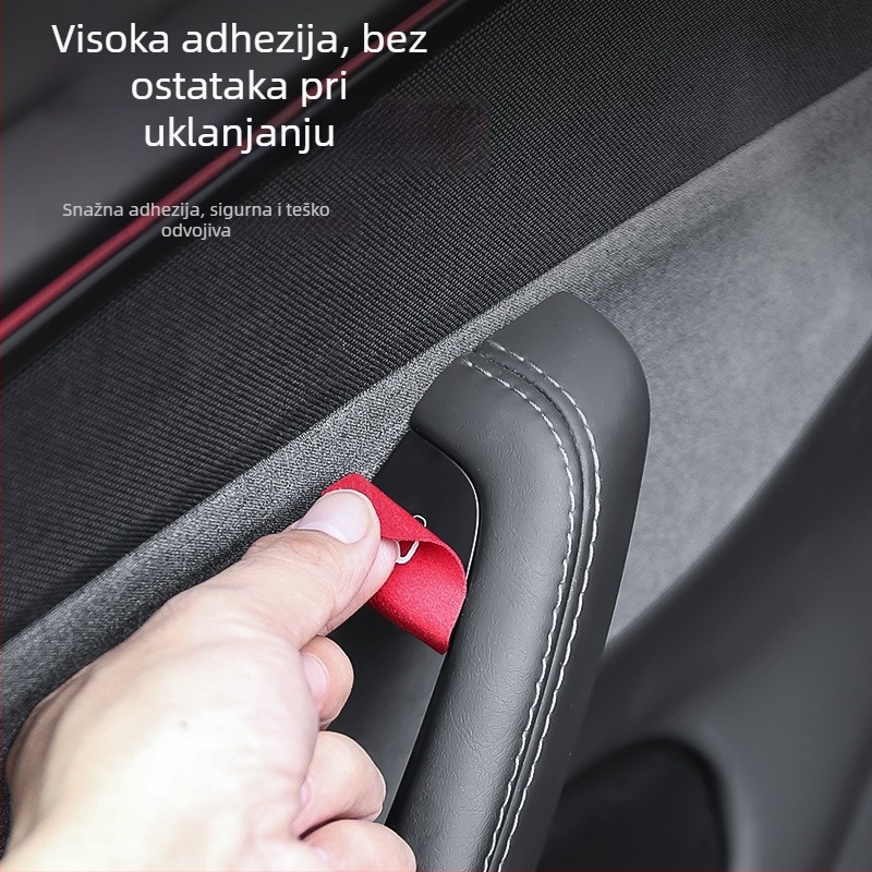 Zaštitna naljepnica prekidača vrata za Tesla Model 3/Y, model TSL1981, mogućnost prilagodbe, materijal: Drugo