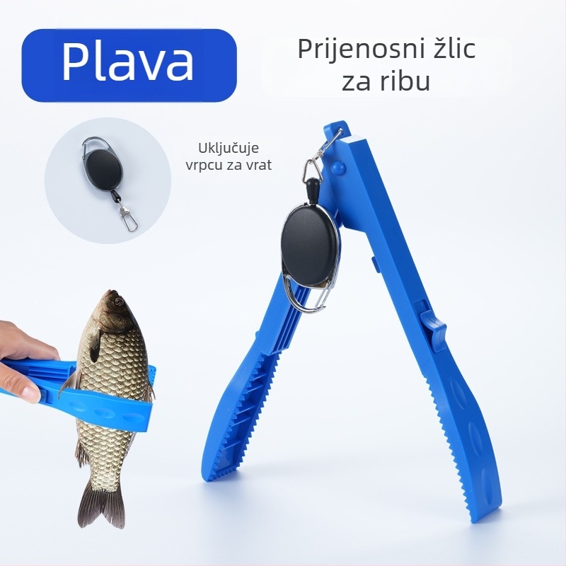Huansheng Ribolovne kliješta – čvrsti ABS plast, specijalizirane kliješta za hvatanje riba uz kontrolu navođenja mamca, višenamjenski alat