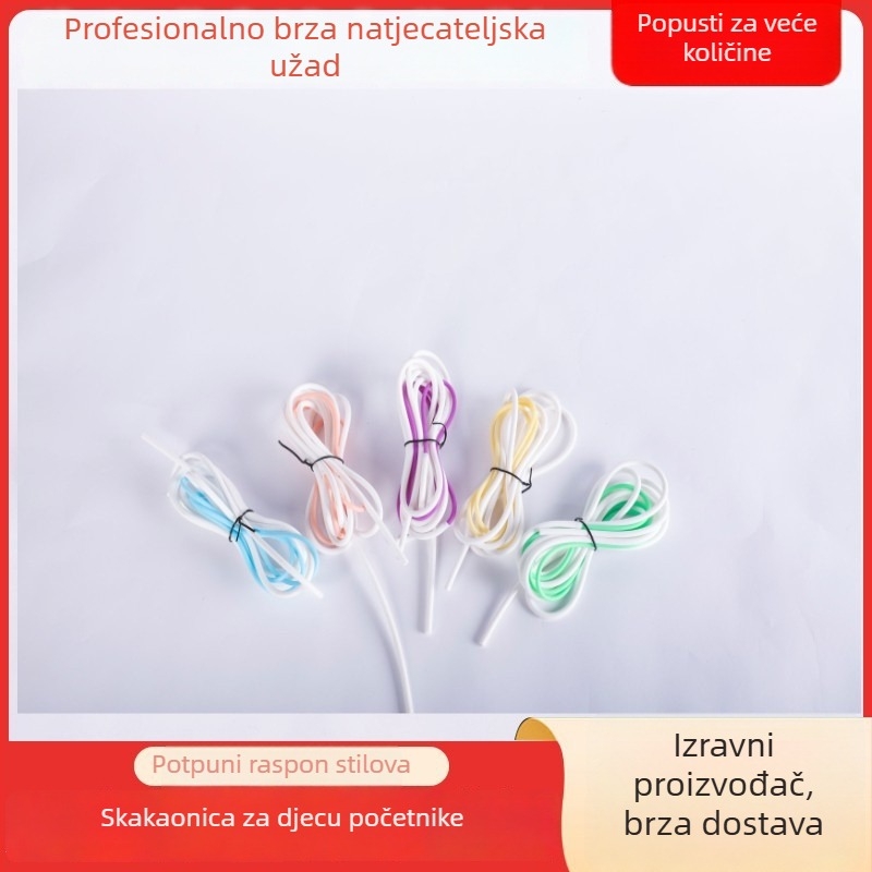 Uže za preskakanje za djecu: bez čvorova, segmentirano, PVC, ROHS certificirano, promjer 2,8 mm