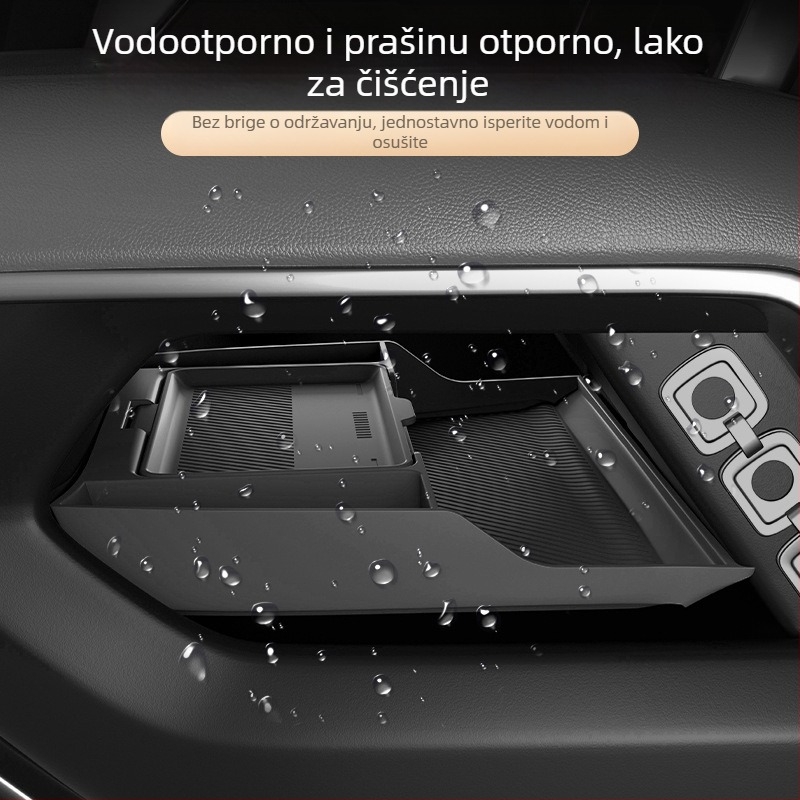 Silicijska kutija za pohranu za središnju konzolu Cow Butler, kompatibilna sa 24 modela Formula Leopard 8