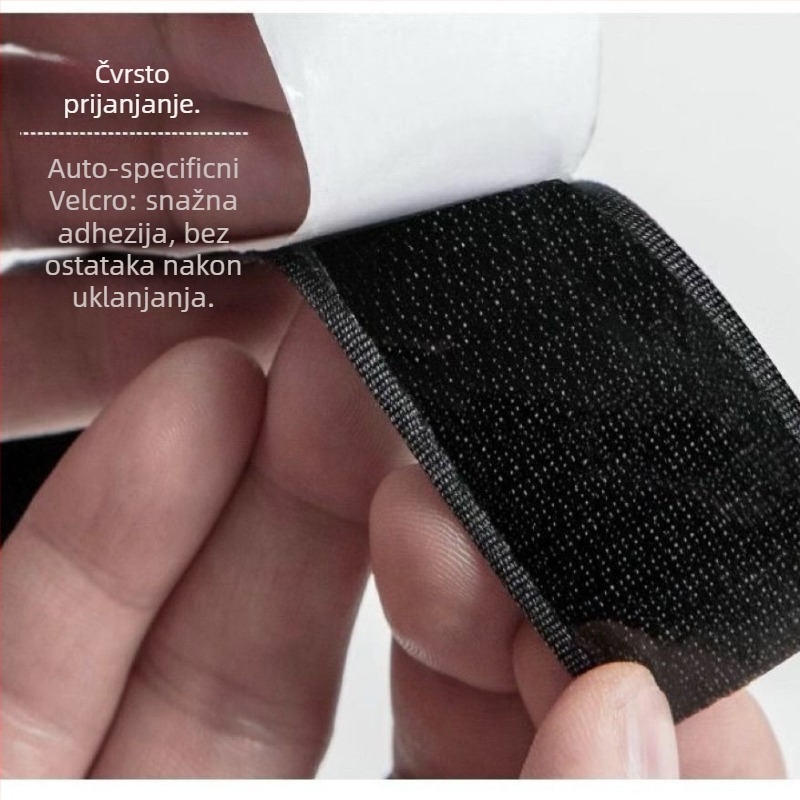 Automobilski nosač za Volvo XC40: akrilni poklop pretinca naslona za ruku s stražnjom jastučićem protiv udaranja, brza Snap-on montaža, bočna strana automobila