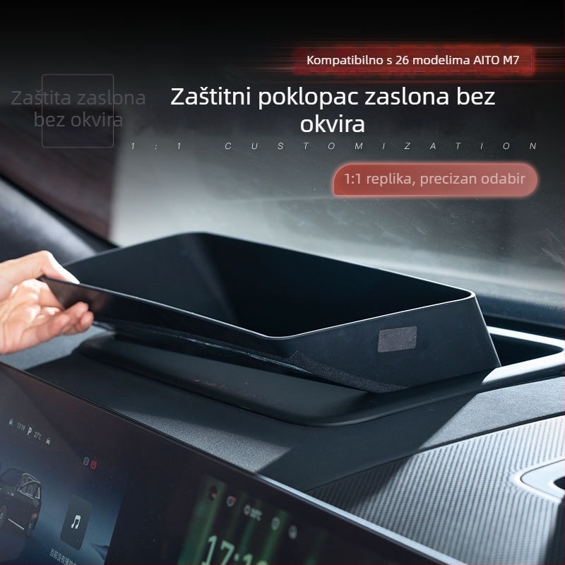 Dianbin 26-model Wenjie M7 HUD zaštitna ploča - ABS zaštita prašine za Head-Up zaslon, Ultra verzija, prilagodljivo