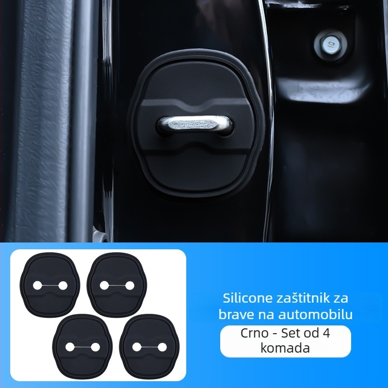 Zaštitno kućište brave vrata Nissan — silikon, kompatibilno s modelima Sylphy, Teana, Qashqai, X-Trail, Tiida, Bluebird