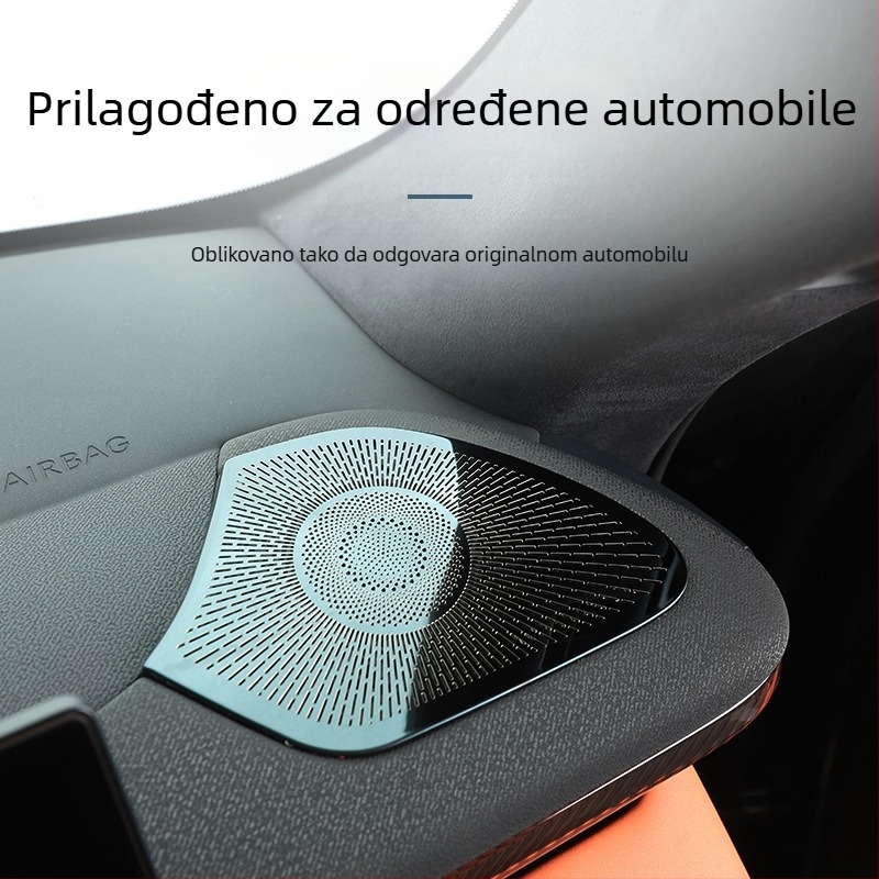 Unutarnje naljepnice Liuzhiyang/Six Sheep – aluminijska legura, model 44112651, za unutarnji panel vrata