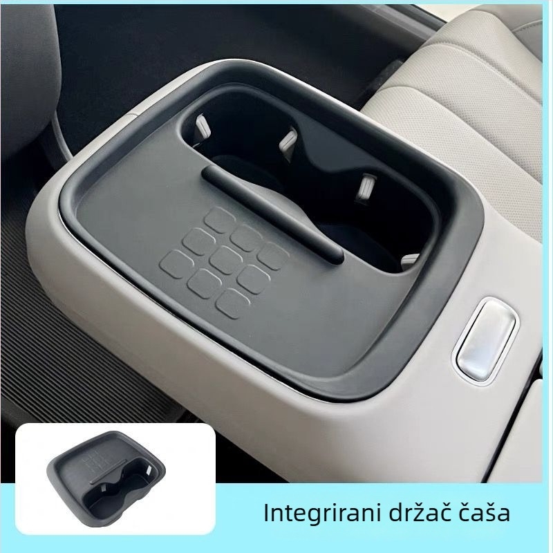 Mat za spremište u središnjoj konzoli automobila sa silikonskom podlogom i zaštitom bežičnog punjenja – interijer-dodatak, šifra 7347159z7982h8