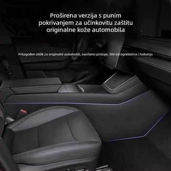 Zaštitna podloga za bočne ploče središnje konzole za Tesla Model 3/Y, PP materijal, ugradnja ljepilom, dodatak unutarnjoj modifikaciji