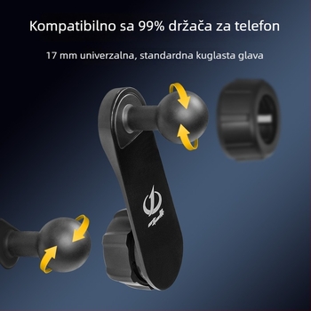 Držač za mobitel u automobilu – Deep Choice, legura, univerzalna produžna šipka