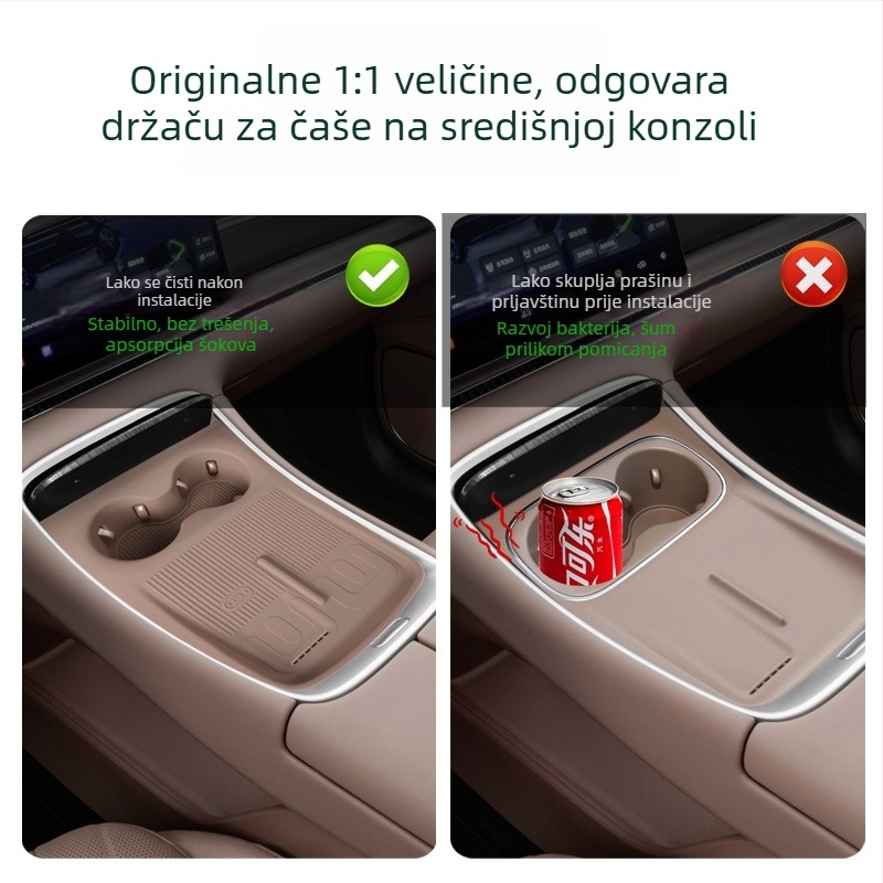 Silicijska unutarnja podloga za Leapmotor C11 – ublažavanje vibracija, smanjenje buke, protuklizna; kompatibilna sa 26 modela C11
