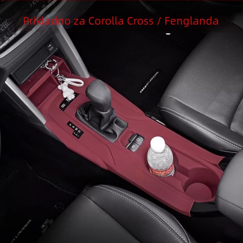 Yasdi silikon zaštitna podloga za središnju konzolu, kompatibilno Toyota Fenglanda/Corolla Rui središnje upravljanje, područje mjenjača