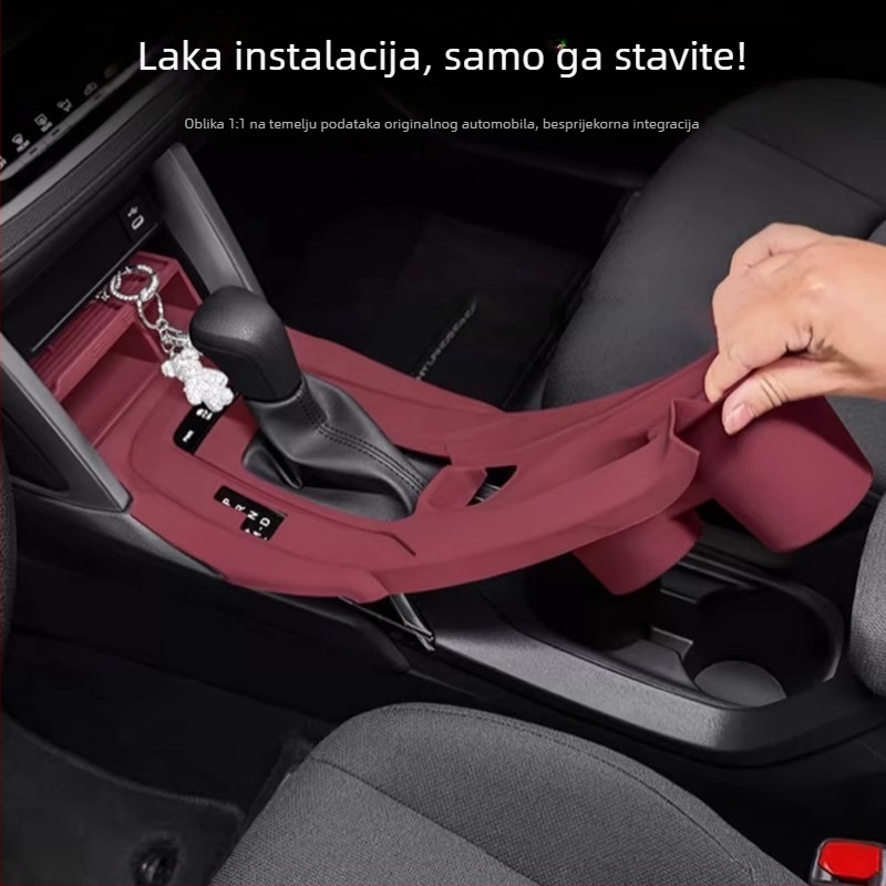 Yasdi silikon zaštitna podloga za središnju konzolu, kompatibilno Toyota Fenglanda/Corolla Rui središnje upravljanje, područje mjenjača