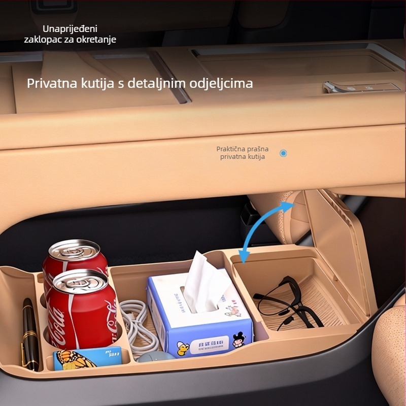 Silikonski organizator za središnju konzolu Wuling Starlight 730, kompatibilan sa 25 modela