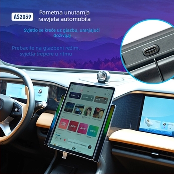 JTOVI AS2039 Svjetlo ambijenta za automobil – ABS materijal