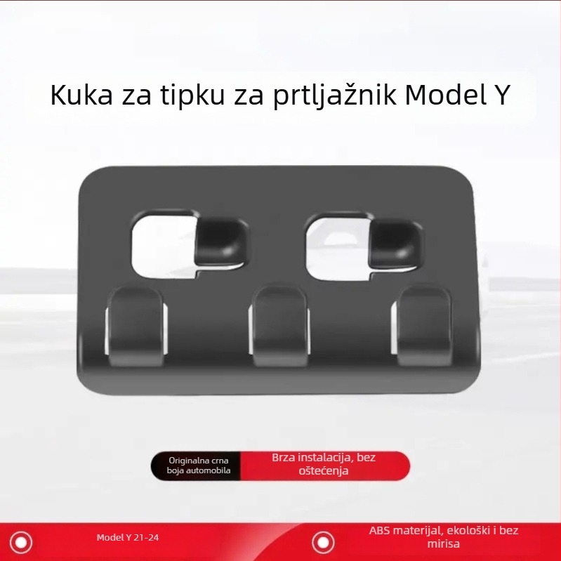 Vješak za prtljažnik za Tesla ModeIY, dvostrano skladišno dopunsko, najlon, model 012