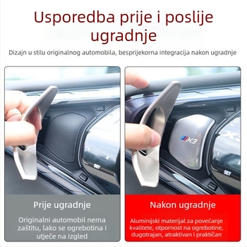 BMW X3 unutarnja zaštitna naljepnica za kućicu kvake na vratima, nehrđajući čelik, model tn-521, ljepilo za montažu, pogodno za unutarnji panel vrata