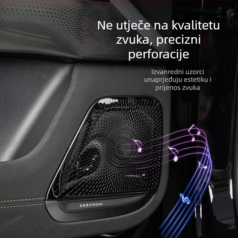 Kapa bas zvučnika na vratima Zeekr 7X – Metalni zaštitni poklopac, Tip: naljepnice za kotače, Marka: drugi