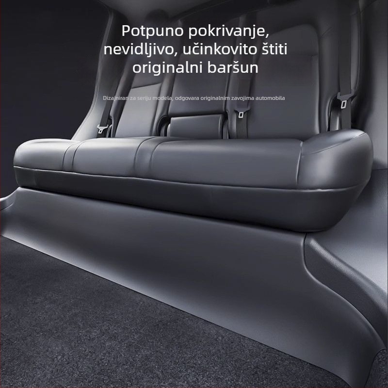 PP zaštitna pločica za stražnje sjedalo Tesla Model Y/3 - ljepilo, središnja konzola, interijer, Guangzhou podrijetlo