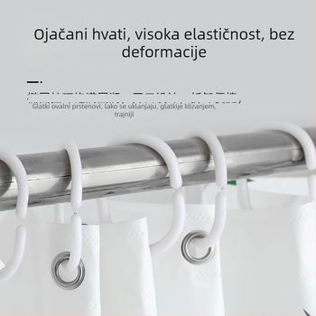 Mai Li PEVA zavjesa za tuširanje u kupaonici, PEVA materijal, uzorak zelenih listova, pastoralni stil, prilagodljiva obrada