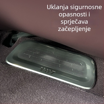 Kapa za zaštitu od prašine ispod izlaza zraka ispod sjedala Xiaomi Yu7 – nehrđajući čelik, Coolness marka, dodatak za instalaciju protiv začepljenja