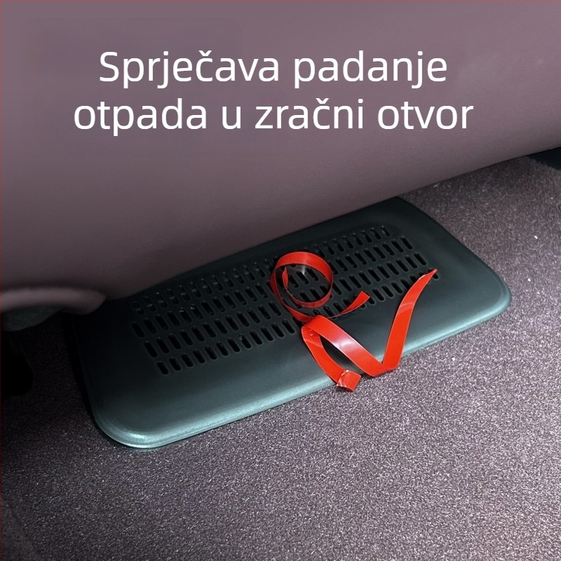 Kapa za zaštitu od prašine ispod izlaza zraka ispod sjedala Xiaomi Yu7 – nehrđajući čelik, Coolness marka, dodatak za instalaciju protiv začepljenja