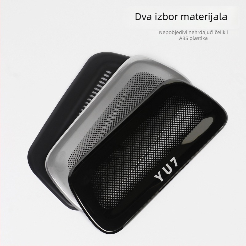 Kapa za zaštitu od prašine ispod izlaza zraka ispod sjedala Xiaomi Yu7 – nehrđajući čelik, Coolness marka, dodatak za instalaciju protiv začepljenja