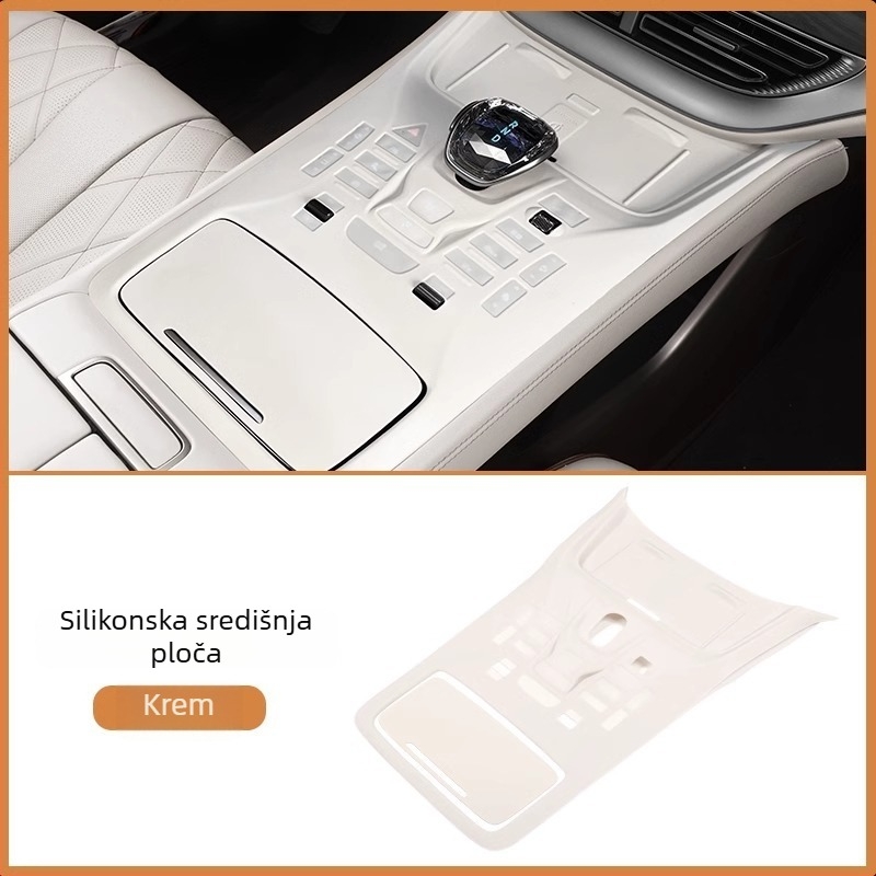 Silikonska zaštitna podloga za središnju ploču Denza D9 (Materijal: Silikon; Tip: Središnja kontrola; Kompatibilnost: Denza D9 24-25)