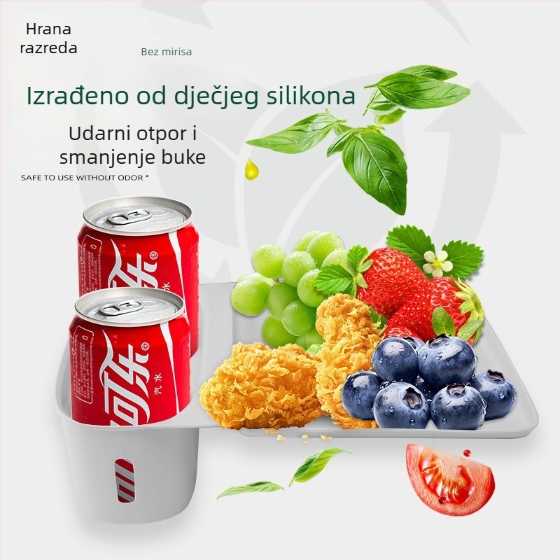 Silikonska unutarnja protuklizna podloga za središnju konzolu s bežičnim punjenjem za Xpeng G6 i poklopac držača čaše (Brand SNBLO, Model Xpeng G6, Materijal Silikon, Tip Unutarnji Silikonski Dodaci)