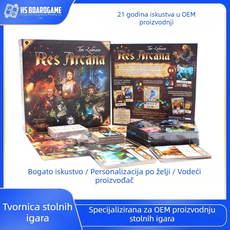 Desktop set za dječje društvene igre, papirnati materijal, dvojezični kinesko-engleski, porijeklo: Dongguan, za uzrast 4–14 godina