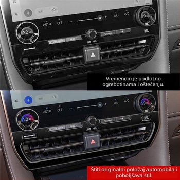 Okvir središnjeg izlaza zraka ALF40 za Toyota Alphard/Vellfire – Le Huo, ABS plating, Guangzhou, prilagođena obrada