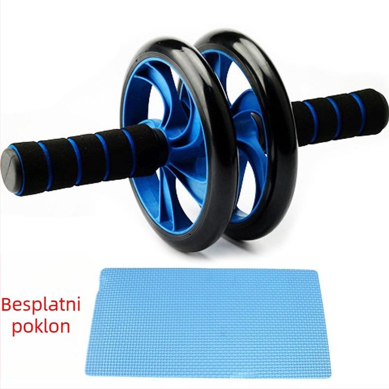 Saishuo SS-005 tiši kotač za trbušne mišiće, za kućnu, uredsku i vanjsku upotrebu, 0,7 kg