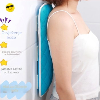 Četka za leđa s dugim drškom, zidna četka za tijelo s mekanim dlačicama