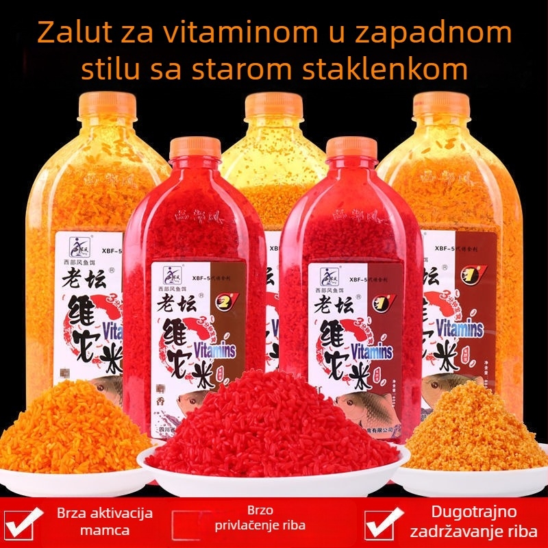 Sveobuhvatna mamac za ribolov – Western Style, oblik čestica, tip mamaca: čestice