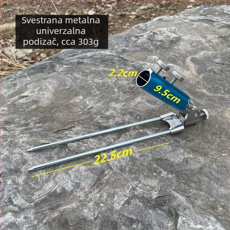 Metalni držač za štapove s bazom za tlo (Podrijetlo: Kina; Materijal: Metal; Licencirana privatna marka: Ne)
