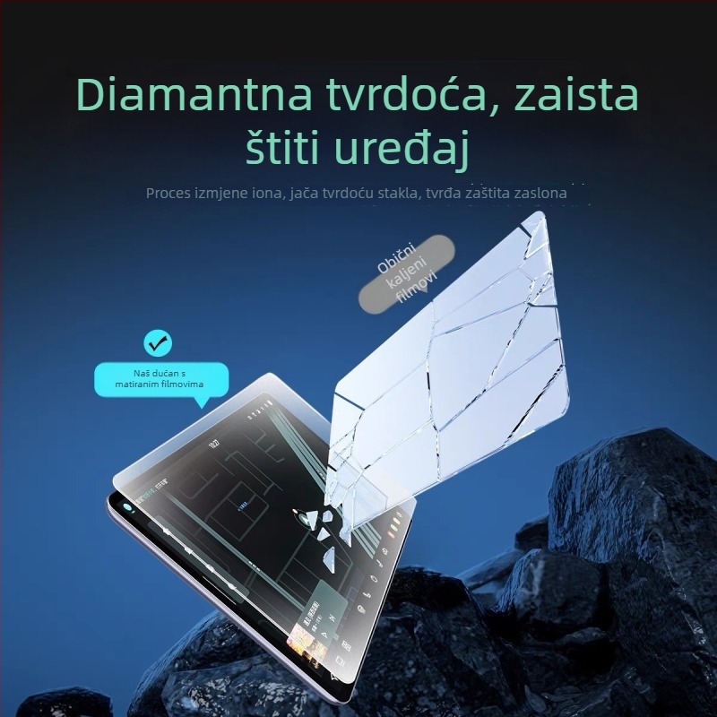 Control ze Kaljeno staklo zaštitni zaslon za središnju konzolu Zhijie R7