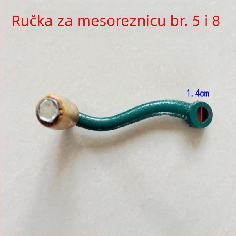 Ručni mesni mlinac — ručica No.3/5/8/10/12, dodatak za mesni mlin, nehrđajući čelik
