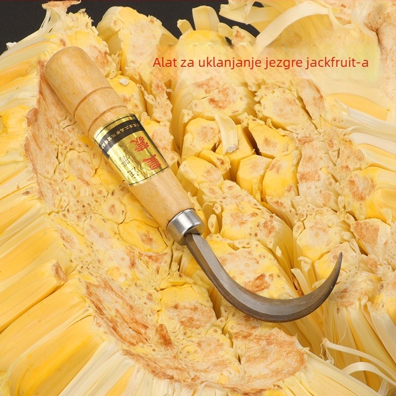 Jackfruit specijalni nož za otvaranje, guljenje i izdubljivanje središta – metalna oštrica, Toyokawa branda, mogućnost prilagođavanja logotipa, moderni minimalistički dizajn