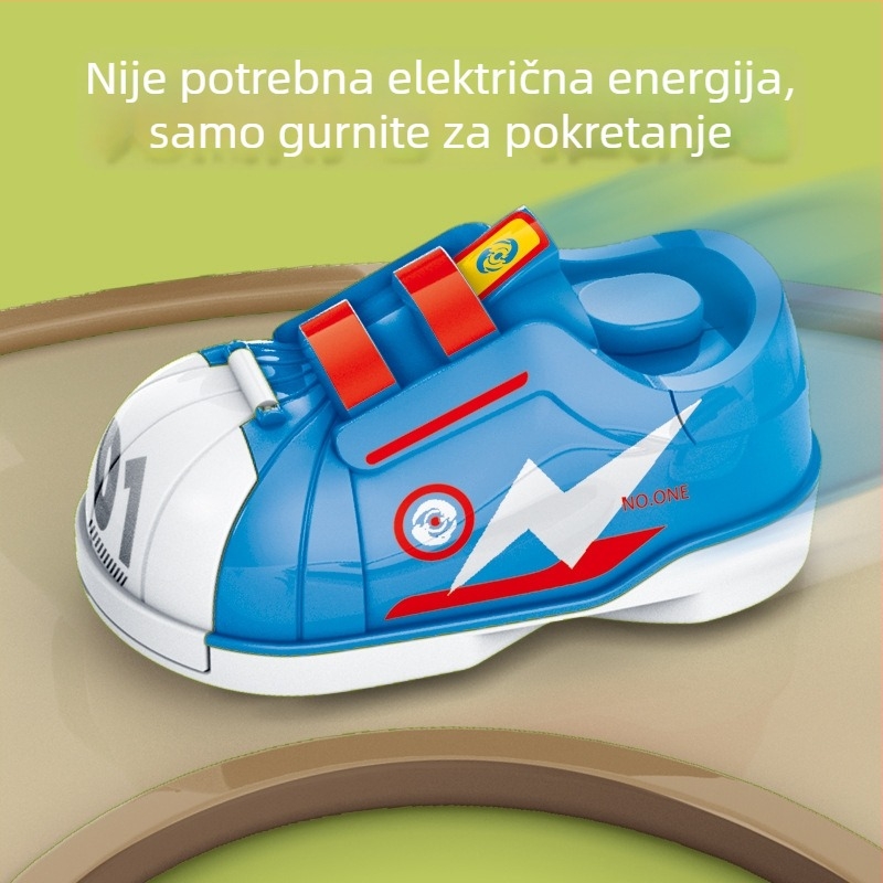 Plastična stolna nogometna igra s katapultnim pritiskom — za djecu 4–6 godina, u kutiji.