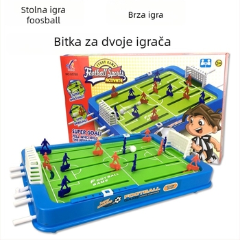 Stolna nogometna igra za djecu – interaktivna obiteljska igračka, plastični materijal, unutarnji rekreacijski proizvod, uzrast 4–6 godina