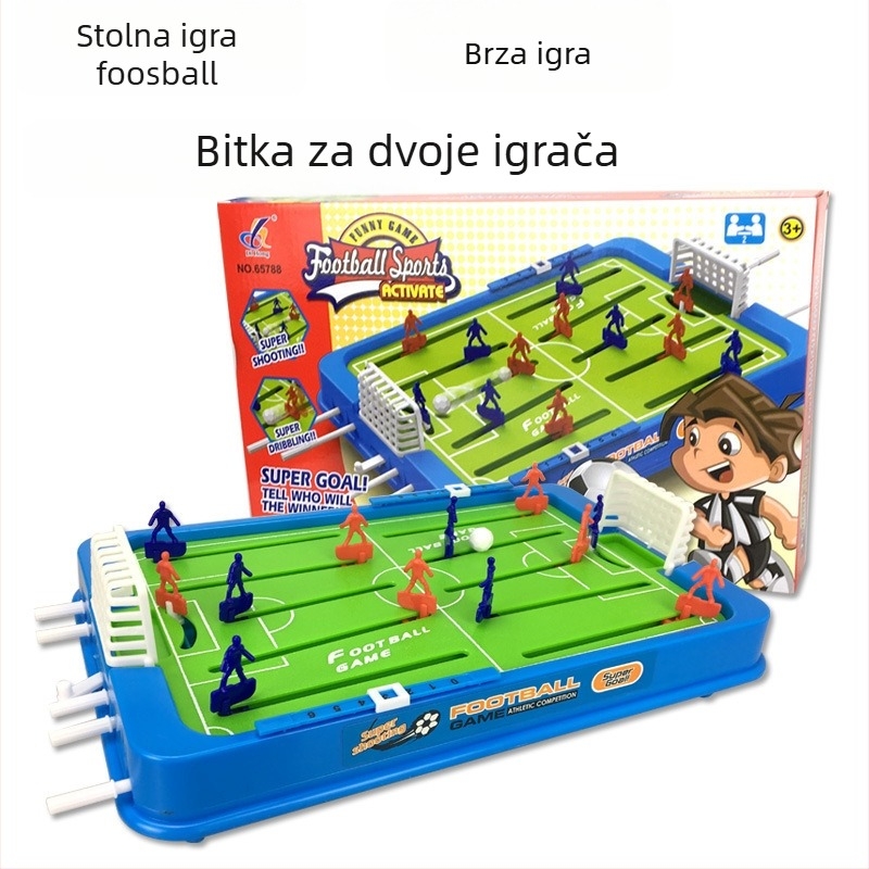 Stolna nogometna igra za djecu – interaktivna obiteljska igračka, plastični materijal, unutarnji rekreacijski proizvod, uzrast 4–6 godina