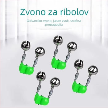 Zvono za morski ribolov sa senzorom i noćnim svjetlom, alarm protiv ispuštanja — Marka: Friendly; Kod proizvoda: HQ; Materijal: Drugo; Licencirane privatne marke: Ne